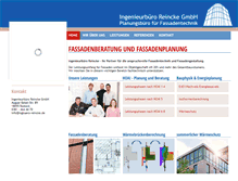 Tablet Screenshot of ingbuero-reincke.de